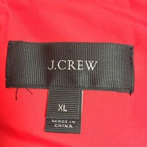 Red  XL Jcrew puffer Vest